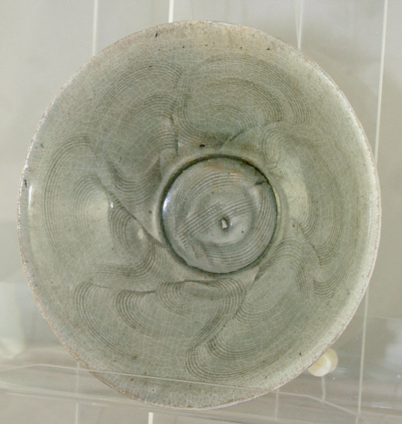 7" Dia. Chinese North Song Qingbai Yingqing Combed Bowl