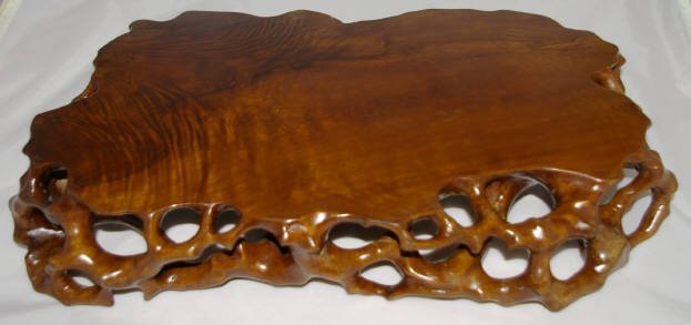 Large Chinese Late Qing Wood Root Form Display Stand